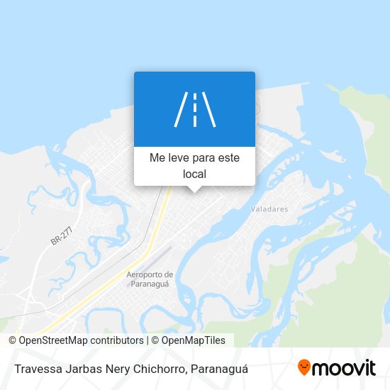 Travessa Jarbas Nery Chichorro mapa