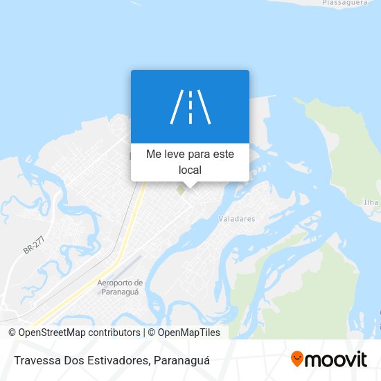 Travessa Dos Estivadores mapa