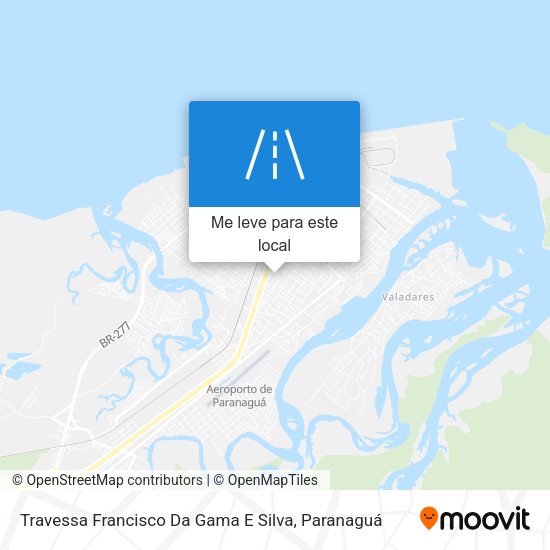 Travessa Francisco Da Gama E Silva mapa