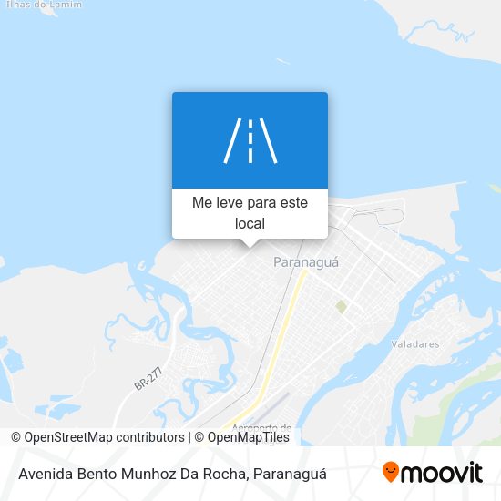 Avenida Bento Munhoz Da Rocha mapa