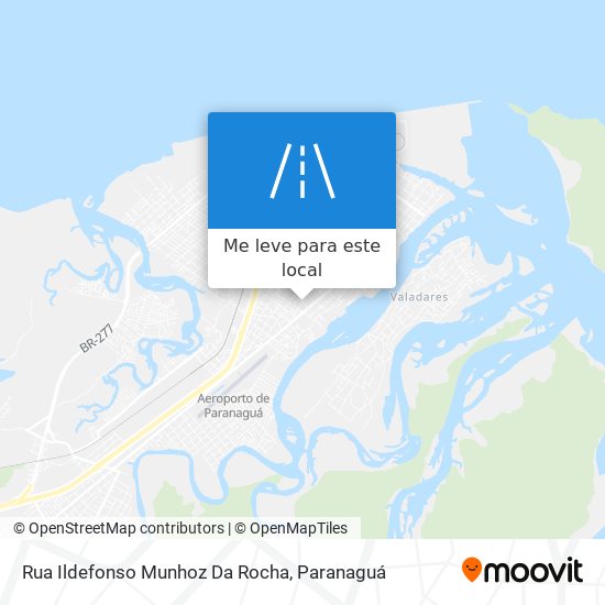 Rua Ildefonso Munhoz Da Rocha mapa