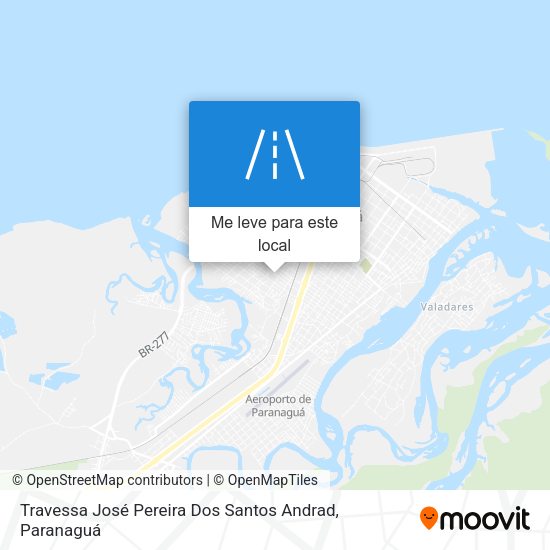 Travessa José Pereira Dos Santos Andrad mapa