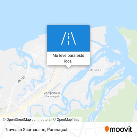 Travessa Scomasson mapa