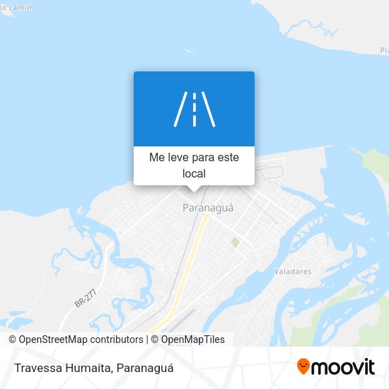 Travessa Humaita mapa