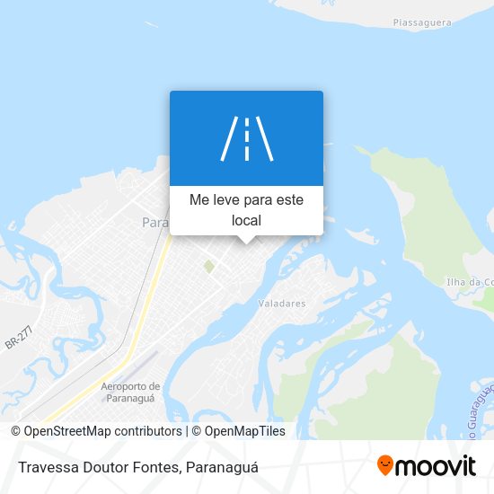 Travessa Doutor Fontes mapa