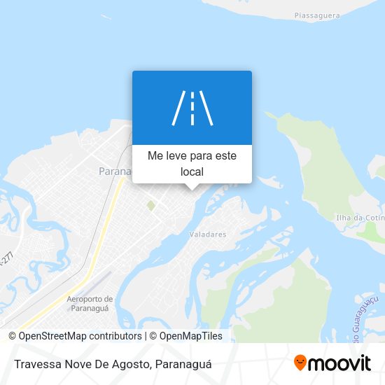 Travessa Nove De Agosto mapa