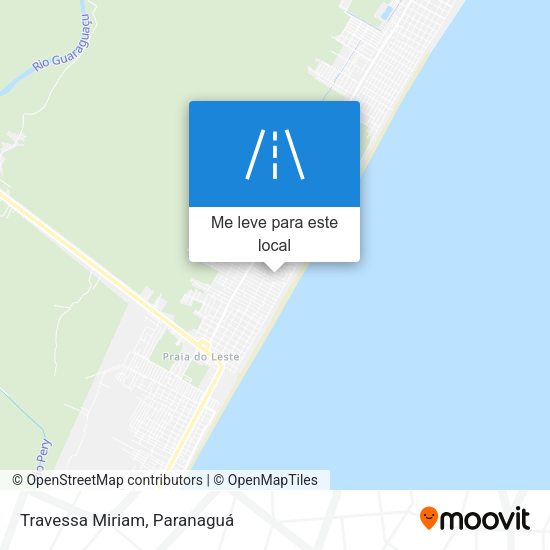 Travessa Miriam mapa