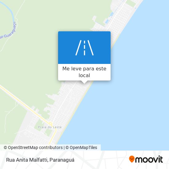 Rua Anita Malfatti mapa