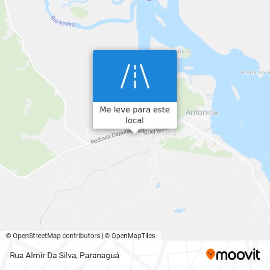 Rua Almir Da Silva mapa