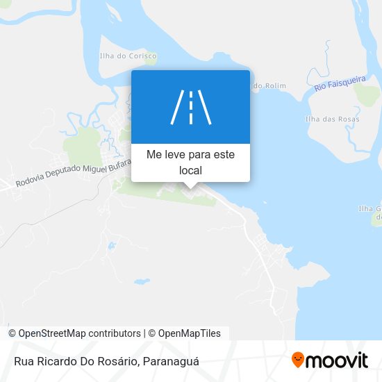 Rua Ricardo Do Rosário mapa