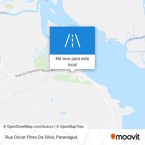 Rua Oscar Pires Da Silva mapa