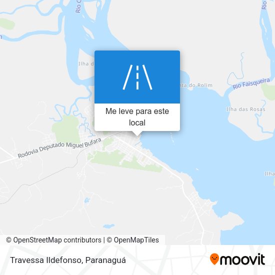 Travessa Ildefonso mapa