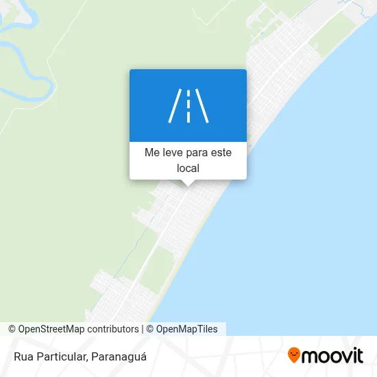 Rua Particular mapa
