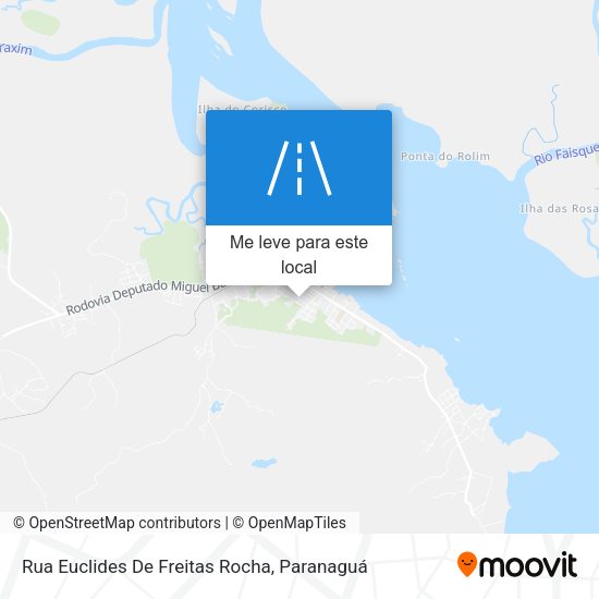 Rua Euclides De Freitas Rocha mapa