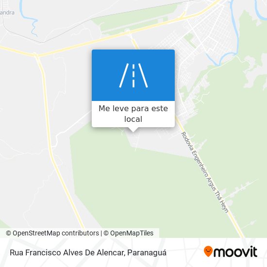 Rua Francisco Alves De Alencar mapa