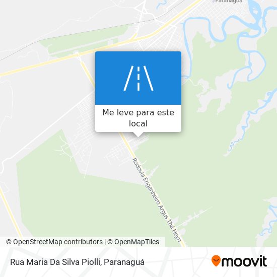 Rua Maria Da Silva Piolli mapa