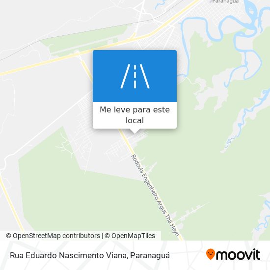 Rua Eduardo Nascimento Viana mapa
