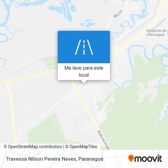Travessa Nílson Pereira Neves mapa