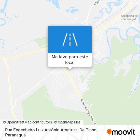 Rua Engenheiro Luiz Antônio Amatuzzi De Pinho mapa