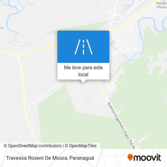 Travessa Roseni De Moura mapa