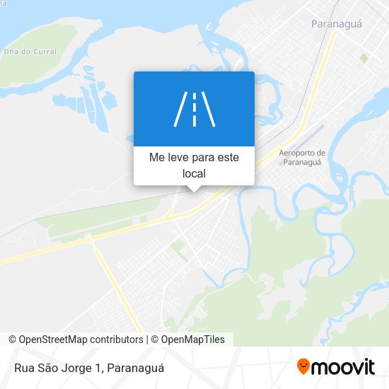 Rua São Jorge 1 mapa