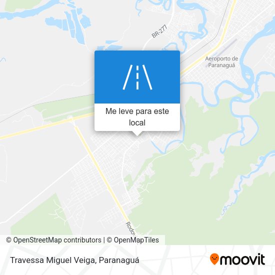Travessa Miguel Veiga mapa