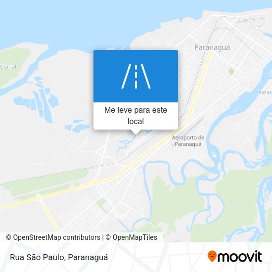 Rua São Paulo mapa