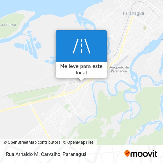 Rua Arnaldo M. Carvalho mapa