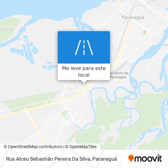 Rua Alceu Sebastião Pereira Da Silva mapa