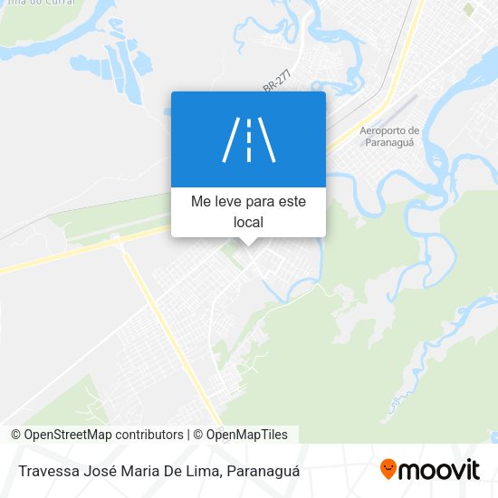 Travessa José Maria De Lima mapa