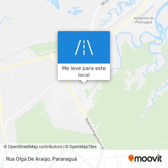 Rua Olga De Araújo mapa