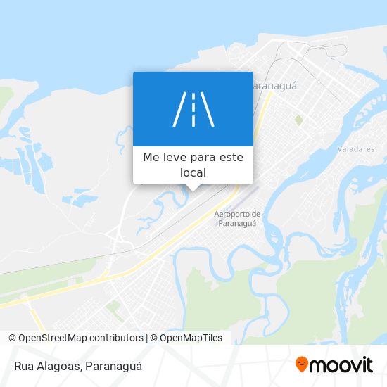 Rua Alagoas mapa