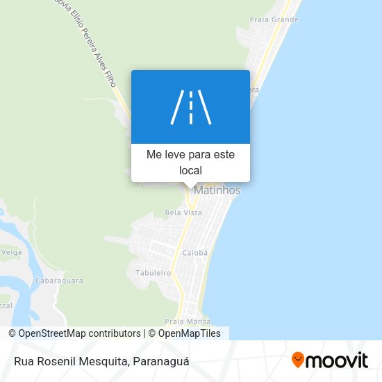 Rua Rosenil Mesquita mapa