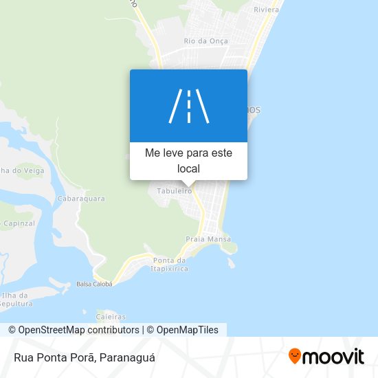 Rua Ponta Porã mapa