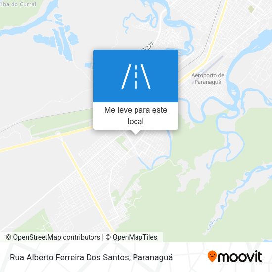 Rua Alberto Ferreira Dos Santos mapa