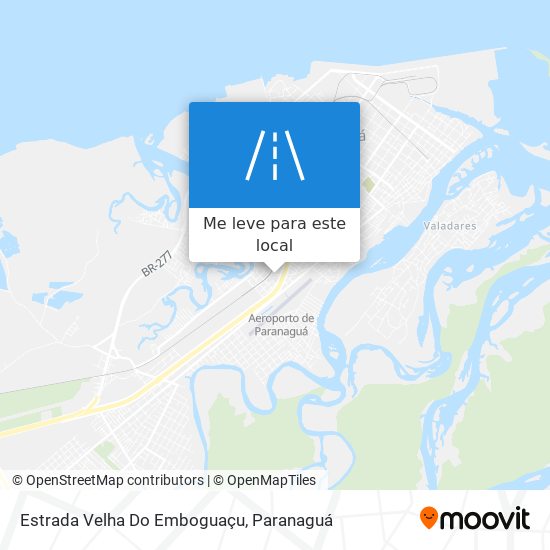 Estrada Velha Do Emboguaçu mapa