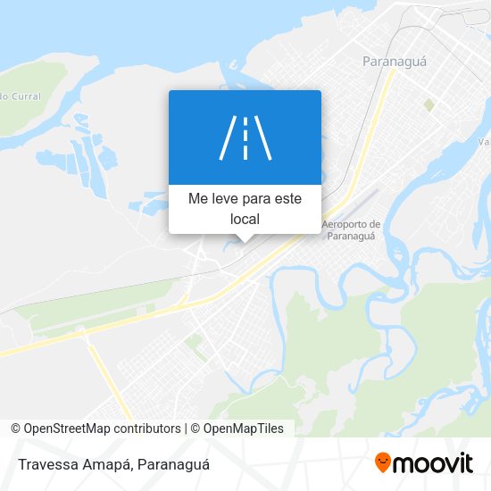 Travessa Amapá mapa