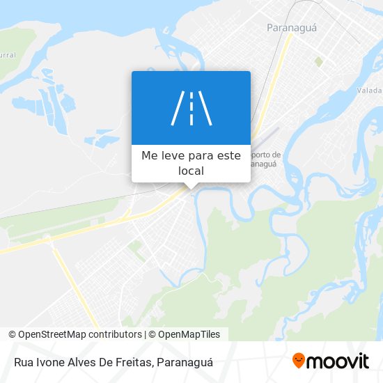 Rua Ivone Alves De Freitas mapa