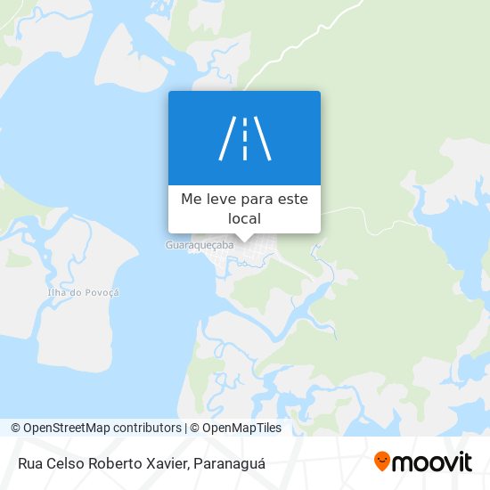 Rua Celso Roberto Xavier mapa