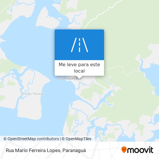 Rua Mario Ferreira Lopes mapa