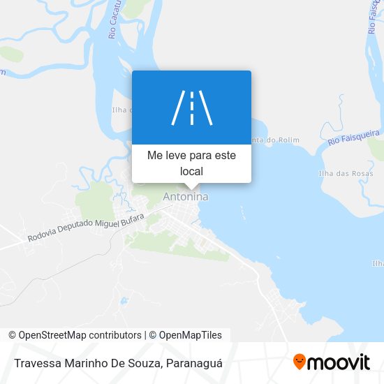 Travessa Marinho De Souza mapa