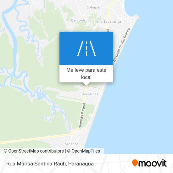 Rua Marisa Santina Rauh mapa