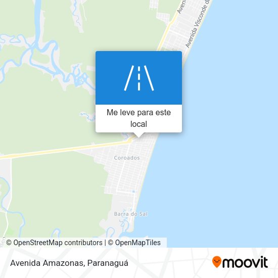 Avenida Amazonas mapa