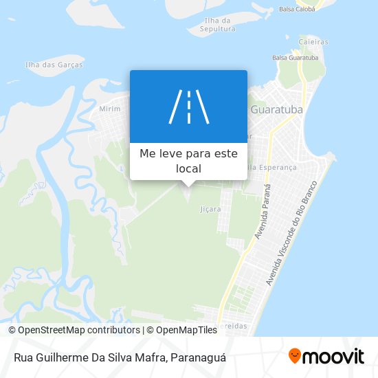 Rua Guilherme Da Silva Mafra mapa