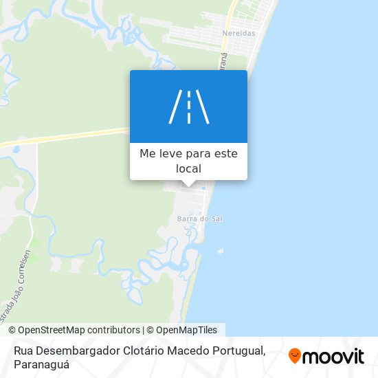 Rua Desembargador Clotário Macedo Portugual mapa