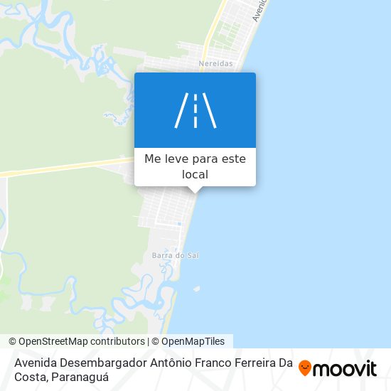 Avenida Desembargador Antônio Franco Ferreira Da Costa mapa