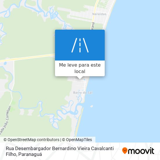 Rua Desembargador Bernardino Vieira Cavalcanti Filho mapa
