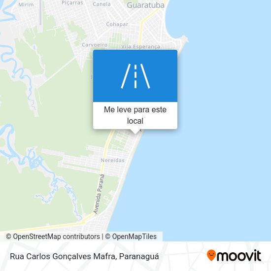 Rua Carlos Gonçalves Mafra mapa