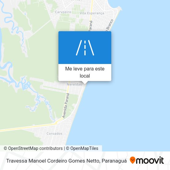 Travessa Manoel Cordeiro Gomes Netto mapa