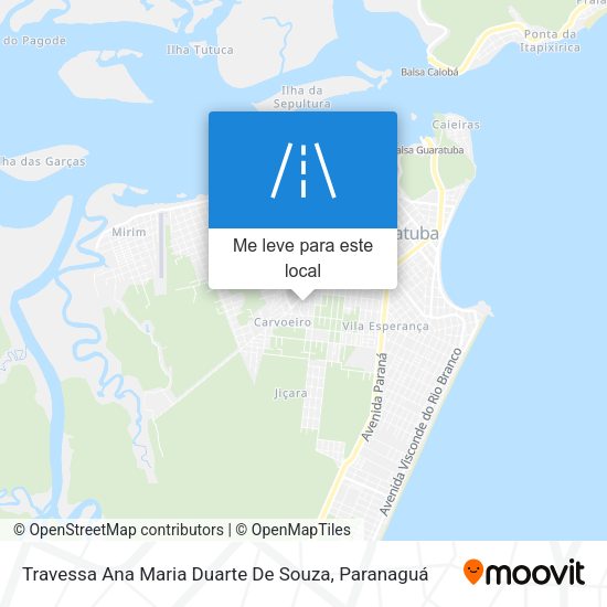 Travessa Ana Maria Duarte De Souza mapa